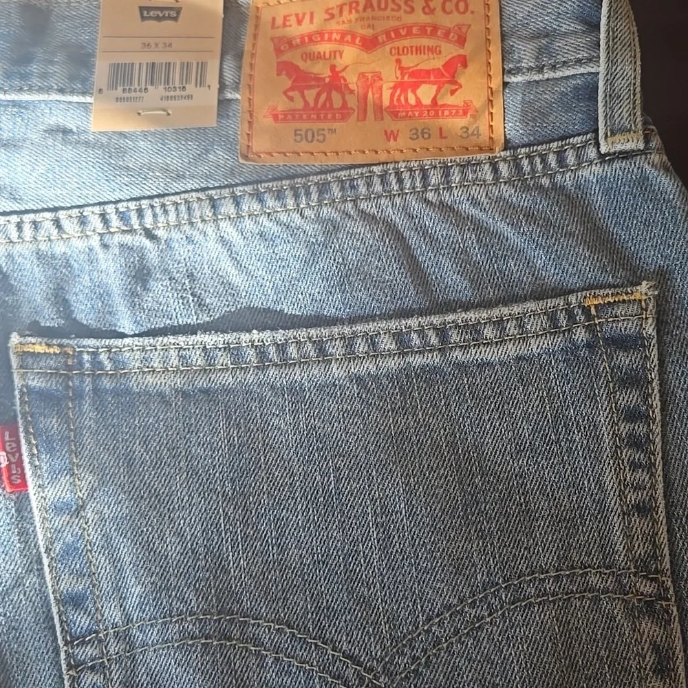 NWT Levi's 505 Regular 36x34 - Picture 5 of 6